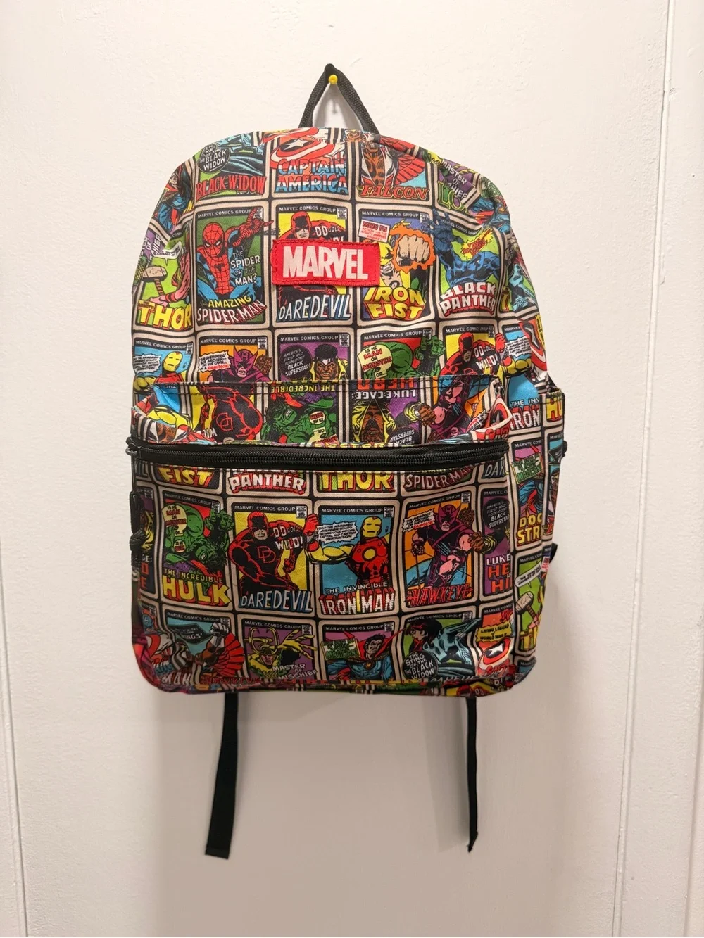 Marvel Comic Retro Collection Panel Multicolor Backpack - Marvel